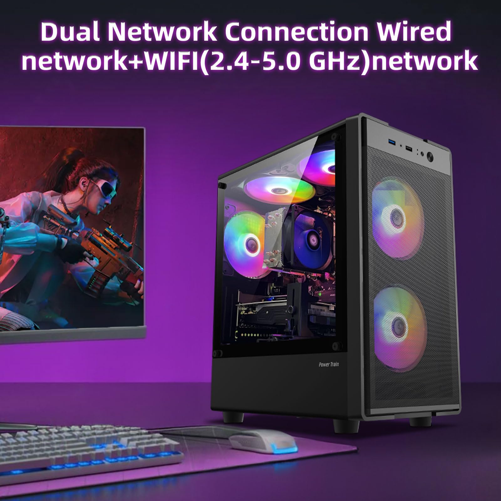 Amazon.com: Prebuilt Gaming PC Desktop Computer,Intel Core i7